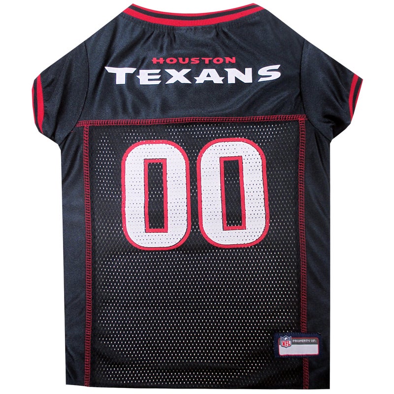 Pets First NFL Houston Texans Dog Jersey, Size: X-Large. Best Football Jersey Costume for Dogs & Cats. Licensed Jersey Shirt. - Image 1